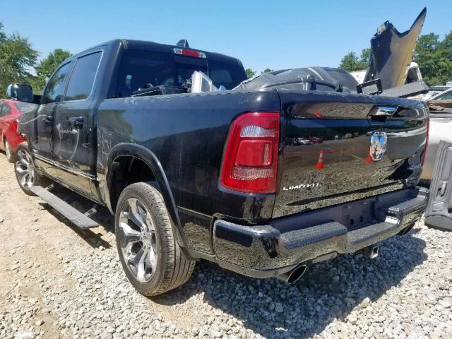 1C6SRFHT9KN586341 - 2019 RAM 1500 LIMIT BLACK photo 3