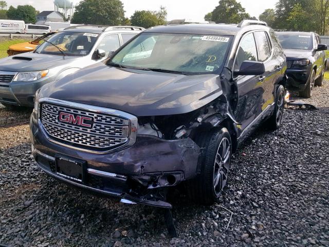 1GKKNXLS8HZ257449 - 2017 GMC ACADIA DEN CHARCOAL photo 2