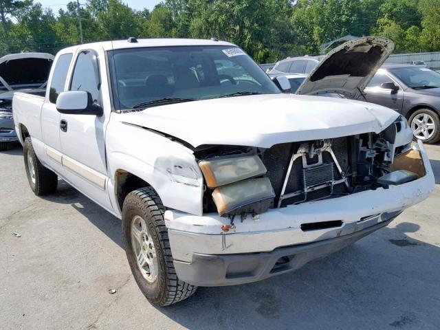 2GCEC19N641407154 - 2004 CHEVROLET SILVERADO WHITE photo 1