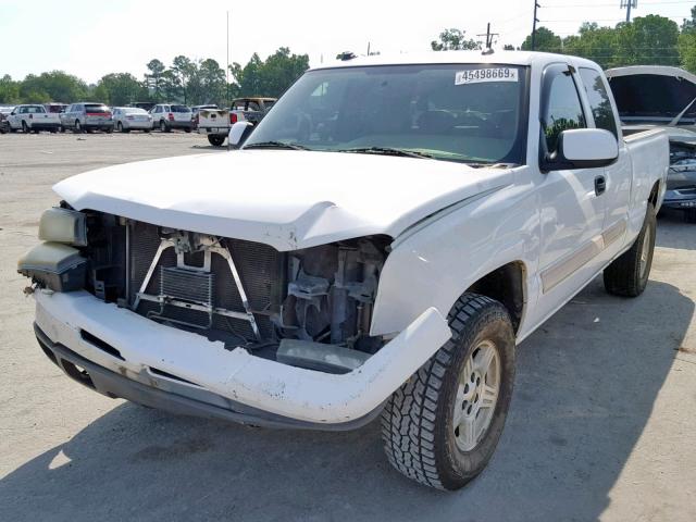 2GCEC19N641407154 - 2004 CHEVROLET SILVERADO WHITE photo 2