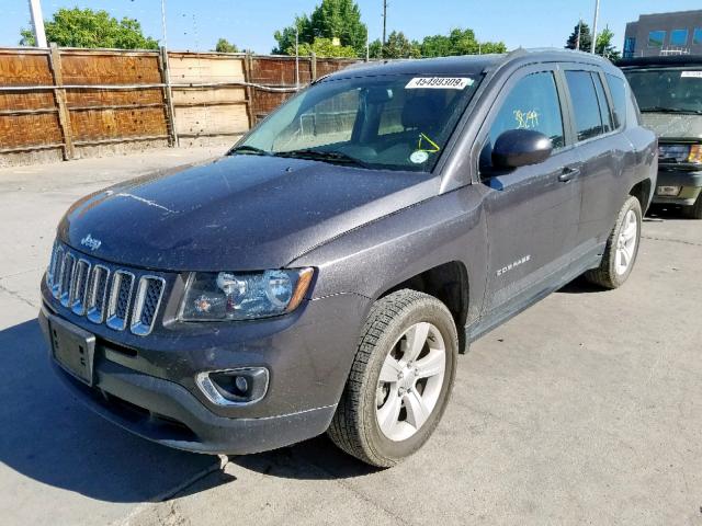 1C4NJDEBXFD357448 - 2015 JEEP COMPASS LA GRAY photo 2