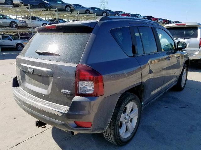 1C4NJDEBXFD357448 - 2015 JEEP COMPASS LA GRAY photo 4