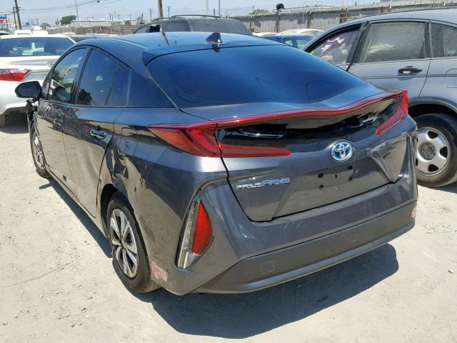 JTDKARFP7H3053027 - 2017 TOYOTA PRIUS PRIM 灰色 照片 3