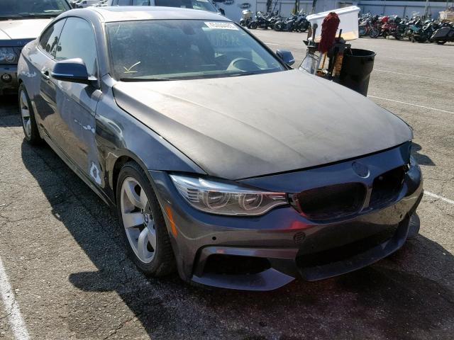 WBA3R1C56EK190640 - 2014 BMW 435 I GRAY photo 1