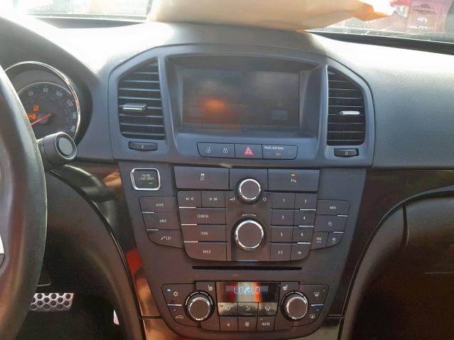 2G4GS5EV2D9218605 - 2013 BUICK REGAL PREM BLACK photo 9