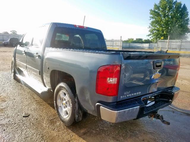 3GCEC13J68G268551 - 2008 CHEVROLET SILVERADO BLUE photo 3