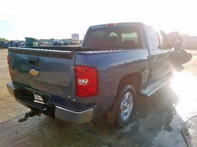 3GCEC13J68G268551 - 2008 CHEVROLET SILVERADO BLUE photo 4