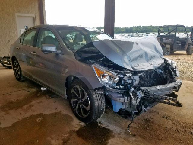 1HGCR2F88HA067321 - 2017 HONDA ACCORD EXL SILVER photo 1