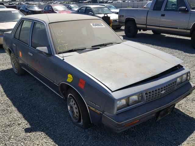 1G1AD69P2EK110175 - 1984 CHEVROLET CAVALIER C BLUE photo 1