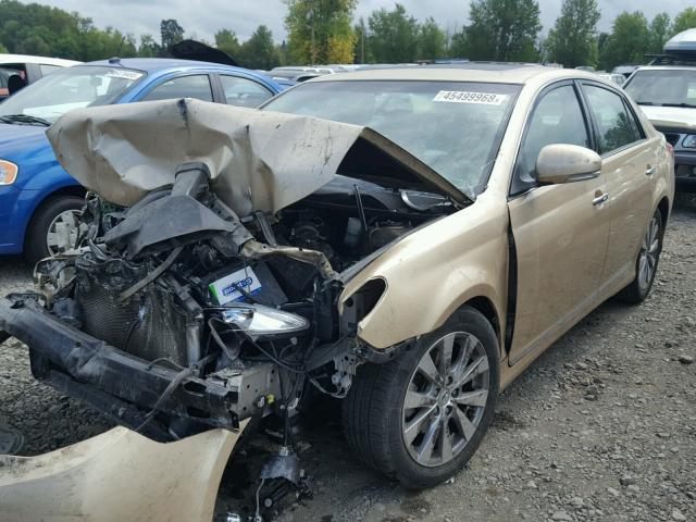 4T1BK3DB9BU414739 - 2011 TOYOTA AVALON BAS Qızıl foto 2