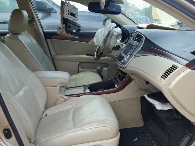 4T1BK3DB9BU414739 - 2011 TOYOTA AVALON BAS Qızıl foto 5