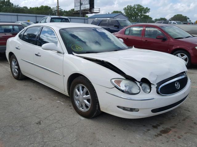 2G4WD582661311426 - 2006 BUICK LACROSSE C WHITE photo 1