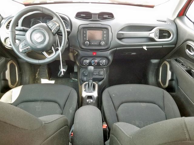 ZACCJBAB5HPG04350 - 2017 JEEP RENEGADE S Qırmızı foto 9