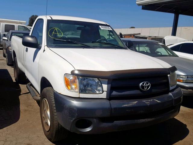 5TBJU32185S442845 - 2005 TOYOTA TUNDRA WHITE photo 1