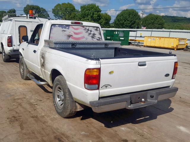 1FTYR10C7XPA53885 - 1999 FORD RANGER WHITE photo 3