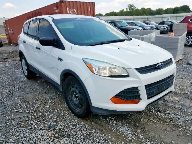 1FMCU0F73FUC13396 - 2015 FORD ESCAPE S WHITE photo 1