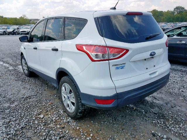 1FMCU0F73FUC13396 - 2015 FORD ESCAPE S WHITE photo 3