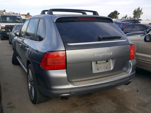 WP1AB29PX5LA61130 - 2005 PORSCHE CAYENNE S GRAY photo 3