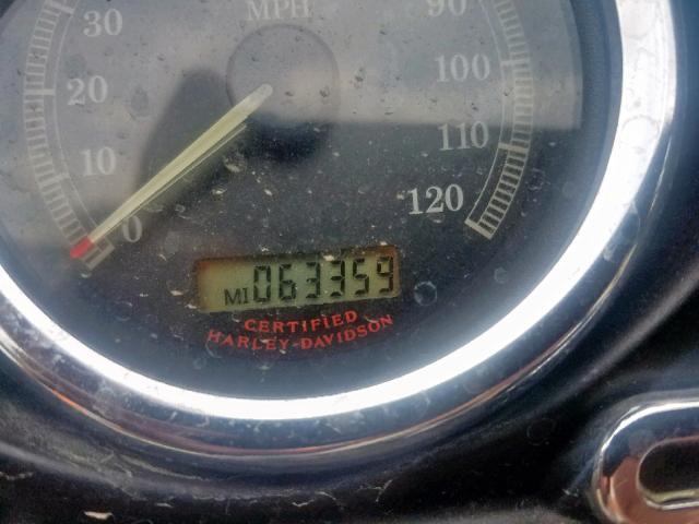 1HD1FCW155Y607720 - 2005 HARLEY-DAVIDSON FLHTCUI BLACK photo 8