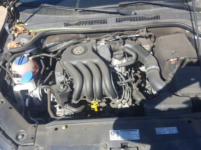 3VW2K7AJ6FM351713 - 2015 VOLKSWAGEN JETTA BASE GRAY photo 7