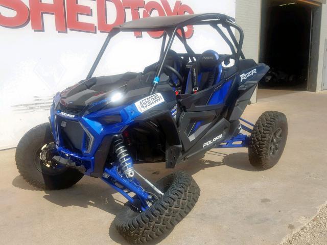 3NSVEL929KF582051 - 2019 POLARIS RZR XP TUR BLUE photo 4