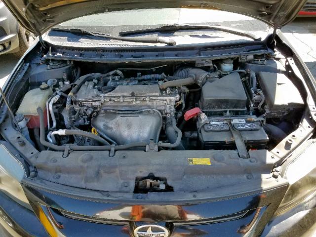 JTKJF5C73B3013036 - 2011 TOYOTA SCION TC შავი ფოტო 7