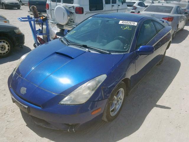 JTDDY38T940072198 - 2004 TOYOTA CELICA GT- BLUE photo 2