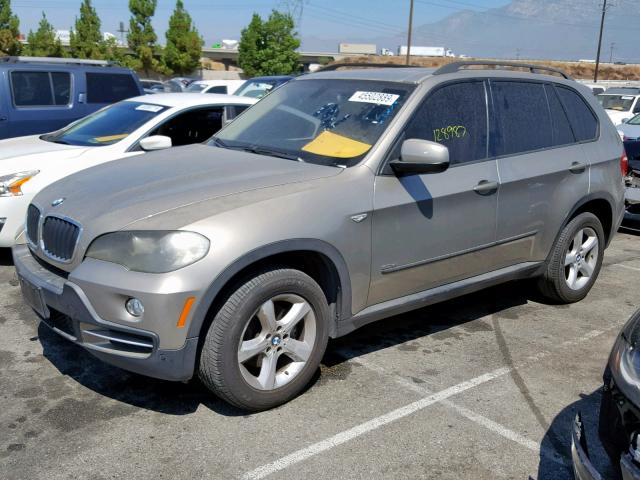 5UXFE43578L021219 - 2008 BMW X5 3.0I BROWN photo 2