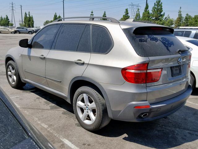 5UXFE43578L021219 - 2008 BMW X5 3.0I BROWN photo 3