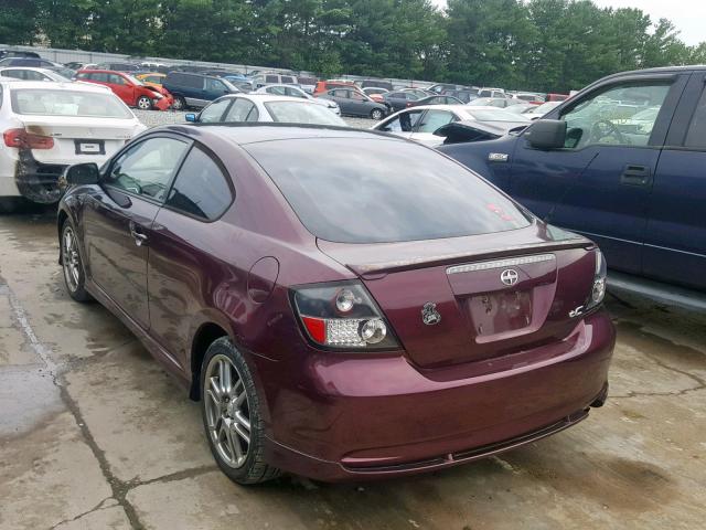 JTKDE177050004447 - 2005 TOYOTA SCION TC იასამნისფერი ფოტო 3