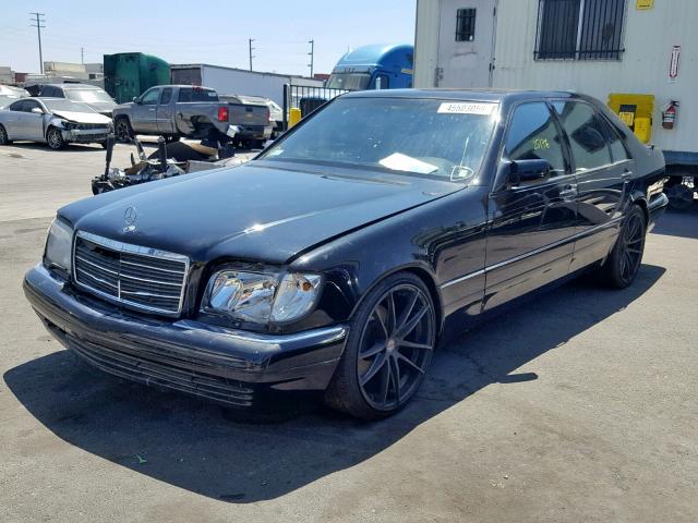 WDBGA51E3SA214642 - 1995 MERCEDES-BENZ S 500 BLACK photo 2