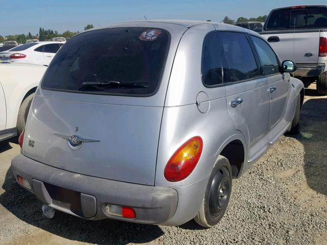 3C8FY68B52T317613 - 2002 CHRYSLER PT CRUISER GRAY photo 4