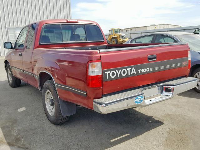 JT4TN14D4W0041211 - 1998 TOYOTA T100 XTRAC RED photo 3