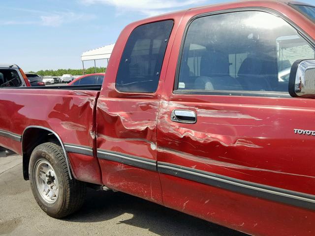 JT4TN14D4W0041211 - 1998 TOYOTA T100 XTRAC RED photo 9