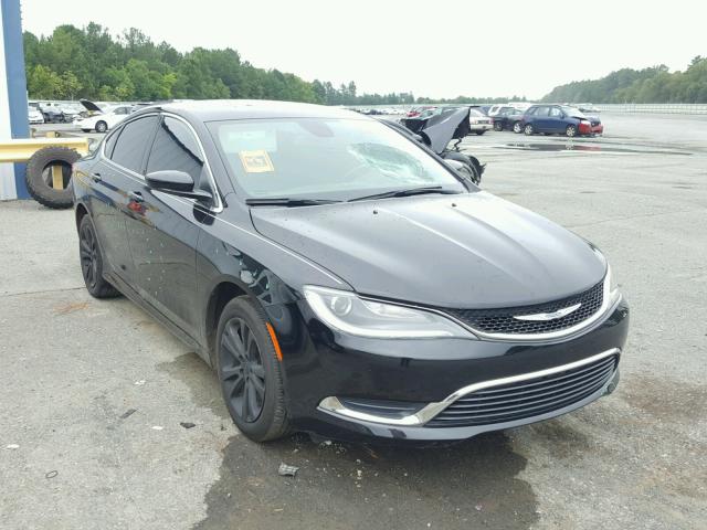 1C3CCCAB8GN154396 - 2016 CHRYSLER 200 LIMITE BLACK photo 1