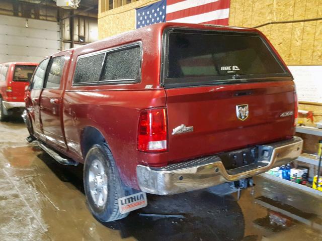 3C6UR5DL5FG639964 - 2015 RAM 2500 SLT 红色 照片 3