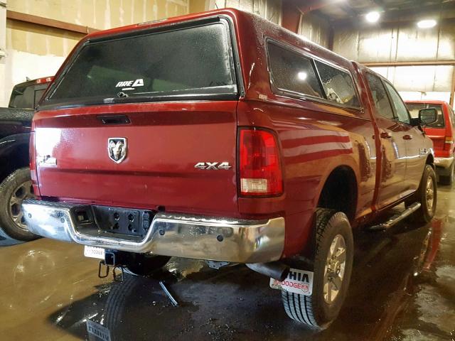 3C6UR5DL5FG639964 - 2015 RAM 2500 SLT 红色 照片 4
