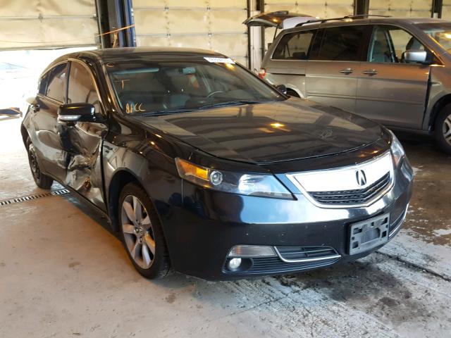 19UUA8F55CA000589 - 2012 ACURA TL BLACK photo 1