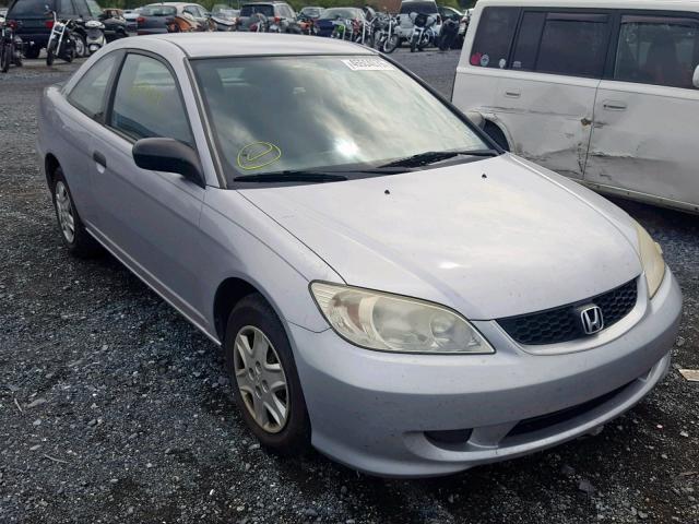 1HGEM21135L008422 - 2005 HONDA CIVIC DX V GRAY photo 1