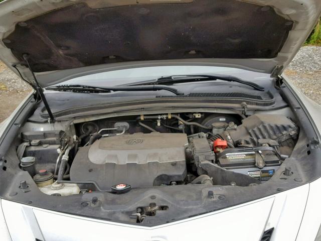 2HNYB1H49AH501938 - 2010 ACURA ZDX TECHNO SILVER photo 7