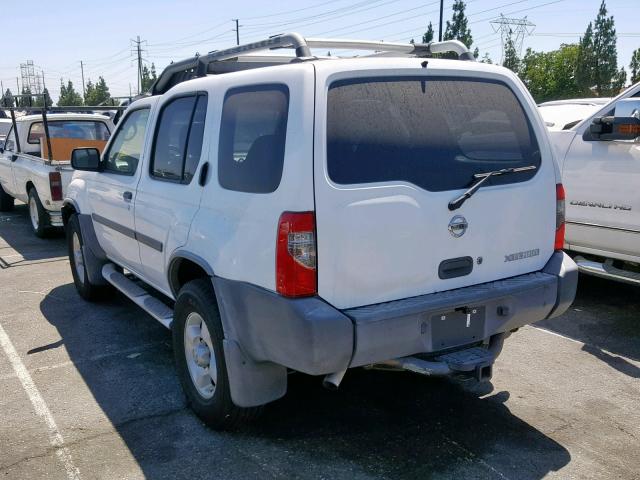 5N1ED28T03C669579 - 2003 NISSAN XTERRA XE WHITE photo 3