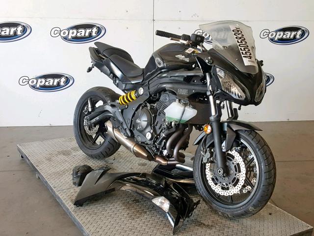 JKAEXEE14DDA12180 - 2013 KAWASAKI EX650 E BLACK photo 1