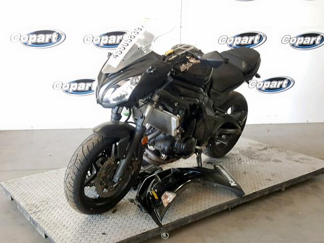 JKAEXEE14DDA12180 - 2013 KAWASAKI EX650 E BLACK photo 2