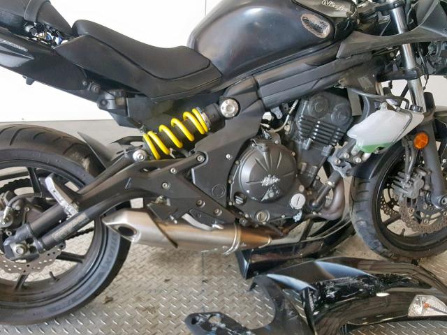 JKAEXEE14DDA12180 - 2013 KAWASAKI EX650 E BLACK photo 7