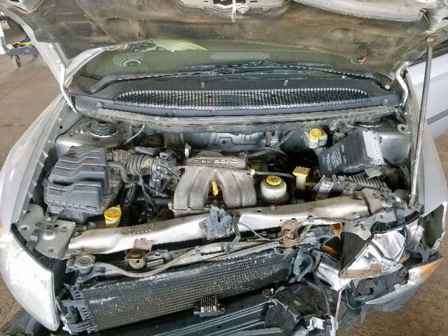 1B4GP15B82B556409 - 2002 DODGE CARAVAN EC SILVER photo 7