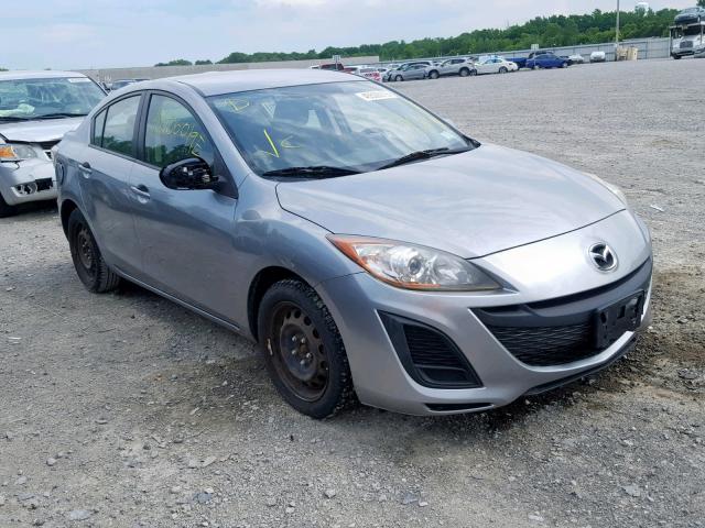 JM1BL1SG6A1268398 - 2010 MAZDA 3 I GRAY photo 1