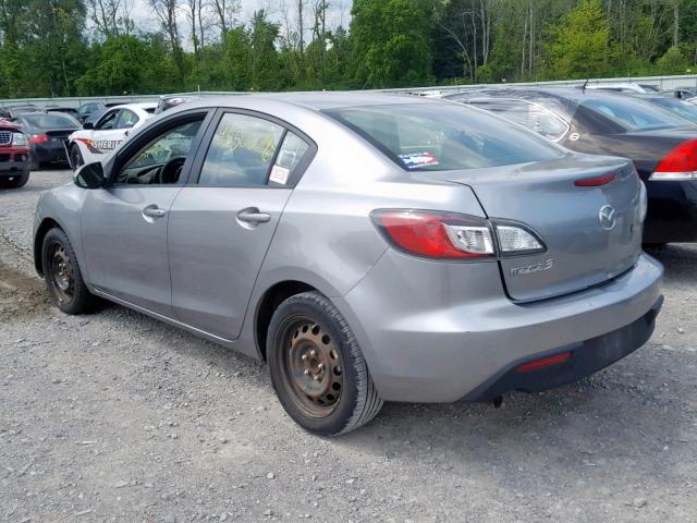 JM1BL1SG6A1268398 - 2010 MAZDA 3 I GRAY photo 3