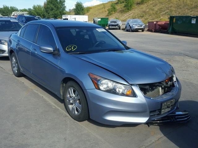 1HGCP2F47BA077588 - 2011 HONDA ACCORD LXP BLUE photo 1