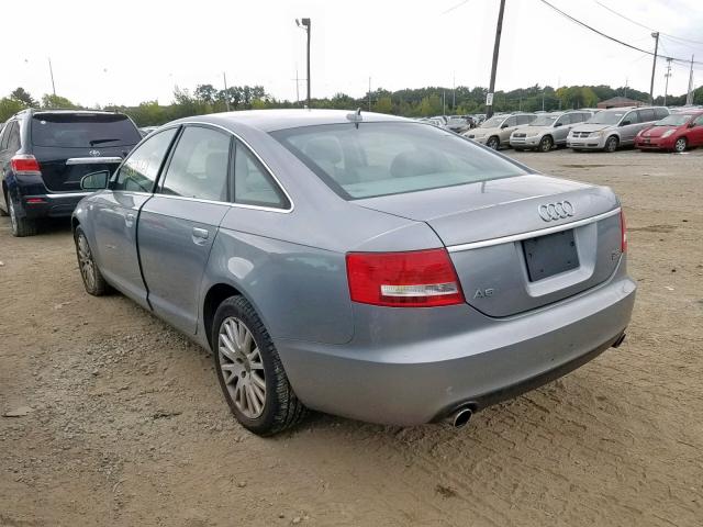 WAUDH74F57N067642 - 2007 AUDI A6 3.2 QUA SILVER photo 3