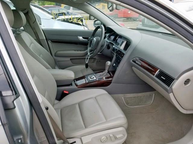 WAUDH74F57N067642 - 2007 AUDI A6 3.2 QUA SILVER photo 5